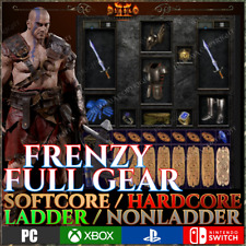 ✅ FRENZY BARBARIAN PEŁNY ZESTAW ✅ PC PS4 PS5 XBOX SWITCH ✅ D2R DIABLO 2 RESURRECTED na sprzedaż  PL