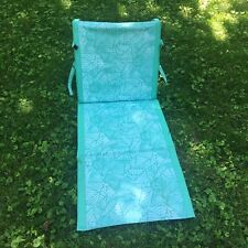 Light Speed Nib Beach/Pool Lounger Blue Ombre Leaves Portable Chair for sale  Shipping to South Africa