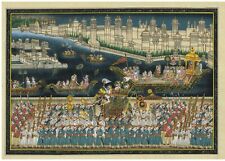 udaipur city palace miniature art handmade india for sale  Shipping to Canada