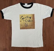 Camisa promocional vintage Counting Crows August And Everything After Ringer tamanho grande comprar usado  Enviando para Brazil