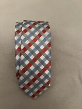 Krawatte grau rot gebraucht kaufen  Berlin