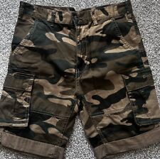 Bench Boys Khaki Camouflage Combat Shorts Age 11-12 Years for sale  Shipping to South Africa