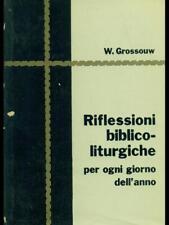 Riflessioni biblico liturgiche usato  Italia