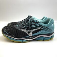 Tênis esportivo feminino Mizuno Wave Rider 18 corrida preto/turquesa tamanho W11 comprar usado  Enviando para Brazil