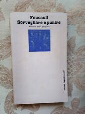 Foucault sorvegliare punire usato  Frascati