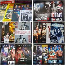 Boxing programmes anthony for sale  Ireland