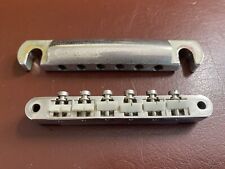 Gibson ABR-1 Bridge & Stopbar Tailpiece - Relíquia de níquel envelhecida VOS - Selins de náilon, usado comprar usado  Enviando para Brazil