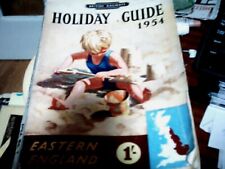 BRITISH RAILWAYS HOLIDAY GUIDE 1954,EASTERN ENGLAND AREA NO 3. for sale  TORQUAY