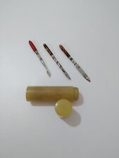 Conjunto de manicure kit de higiene de unhas em estojo de tubo bolachas creme Crumpsall vintage, usado comprar usado  Enviando para Brazil