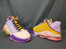 Nike Men's LeBron XIX Low Sneakers Mesh Lilac Pink Gaze Size 11.5 DISPLAY MODEL! for sale  Shipping to South Africa