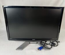 Monitor de computador Acer P191w LCD 19" tela plana widescreen funciona! Testado comprar usado  Enviando para Brazil