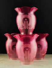 Victorian cranberry glass for sale  CLITHEROE