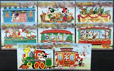 ST VINCENT 1988 1137-44 dibujos animados de Disney noches suaves Navidad Minnie Donald montado sin montar o nunca montado segunda mano  Embacar hacia Mexico