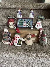 Lot snowman ornaments for sale  Middleport