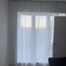 Linen blend curtains for sale  RICKMANSWORTH