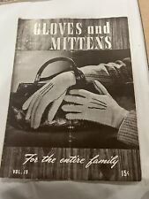 Revista de guantes y mitones vintage 1944  segunda mano  Embacar hacia Mexico