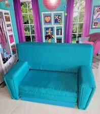 Sofá cama American Girl Maryellen de 18" muñeca muebles sofá azulado segunda mano  Embacar hacia Argentina