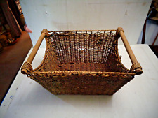Large woven basket for sale  DISS
