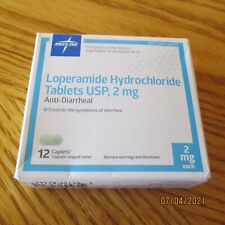 Medline Loperamida Hidrocloruro 12 Tabletas USP Anti-Diarreico 12 Cápsulas 05/25 segunda mano  Embacar hacia Argentina