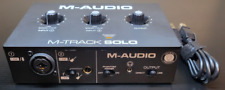 M-Audio - Interface de áudio USB M-Track Solo 2 canais - Preto comprar usado  Enviando para Brazil