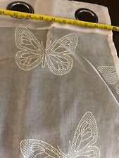 Butterfly sheer curtains for sale  Sacramento