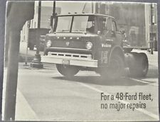 1962 Ford Cargo Truck Brochure F-700 750 C-COE cabine inclinada excelente original 62 comprar usado  Enviando para Brazil