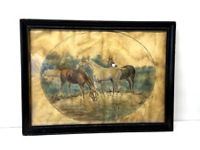 1911 watercolor painting for sale  Franksville