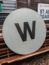 Genuine railway sign for sale  SANDY