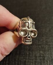 Herrenring totenkopf 19mm gebraucht kaufen  Stolberg