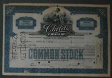1927 childs company for sale  Shipping to Ireland