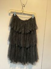Black lace tiered for sale  Hoboken