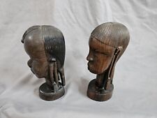 female carved wood heads for sale  Montrose