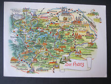 Harz landkarte city gebraucht kaufen  Müllrose