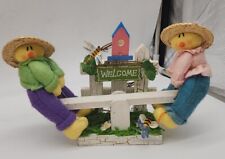 Easter Chicks 11" madeira playground serra decorativa primavera exibição de boas-vindas comprar usado  Enviando para Brazil