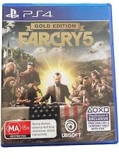Farcry 5 - Gold Edition Sony Playstation 4 PS4 Video Game Aus PAL Free Postage for sale  Shipping to South Africa