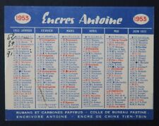 Calendrier poche 1953 d'occasion  Nantes-