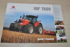 Broszura ciągnika Massey Ferguson MF 7600 Broszura Broszura RU na sprzedaż  PL