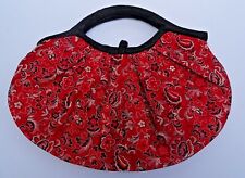 Crescent shaped handbag for sale  UTTOXETER