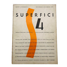 Superfici 1961 rivista usato  Milano