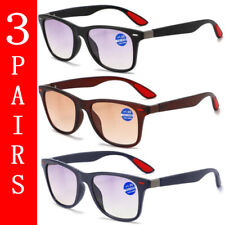 Óculos de sol leitor bifocal masculino 3 pares lente bifocal progressiva, usado comprar usado  Enviando para Brazil