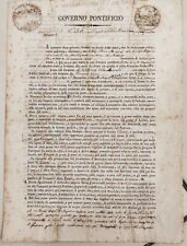 1854 documento contratto usato  Magenta