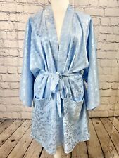 Roupão de seda Dragon feminino tamanho único azul 100% seda mangas compridas bolsos frontais amarrar comprar usado  Enviando para Brazil