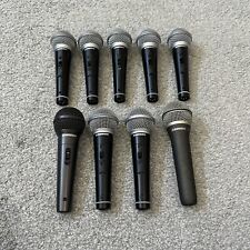 Lote de 9 micrófonos de audio Samson XLR M10 R21S R31S Q7 segunda mano  Embacar hacia Argentina