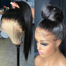 HD Full Human Hair Wig Bone Straight Lace Frontal Wig with Baby Hair Pre Plucked for sale  Shipping to South Africa