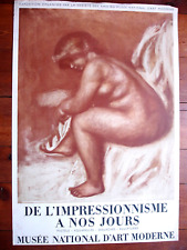 Affiche lithographique renoir d'occasion  Bormes-les-Mimosas