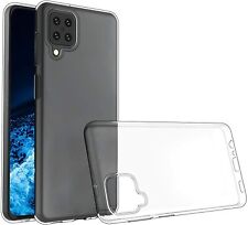 Pour Samsung Galaxy A12 Coque Gel Arrière Silicone Lisse slim Transparent  na sprzedaż  Wysyłka do Poland