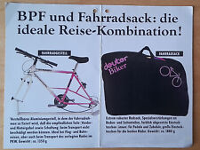 Fahrradsack bike protection gebraucht kaufen  Steinbach