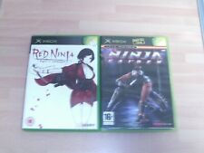 ninja gaiden & red ninja end of honor formato xbox pal comprar usado  Enviando para Brazil