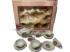 Padgett Brothers ltd No.729 kiddies toy tea set pottery boxed old children toys for sale  Shipping to South Africa