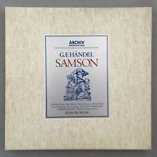 C493 Handel Samson Arroyo Donath Richter 4LP DGG Archiv 643 517/20 Stereo for sale  Shipping to South Africa